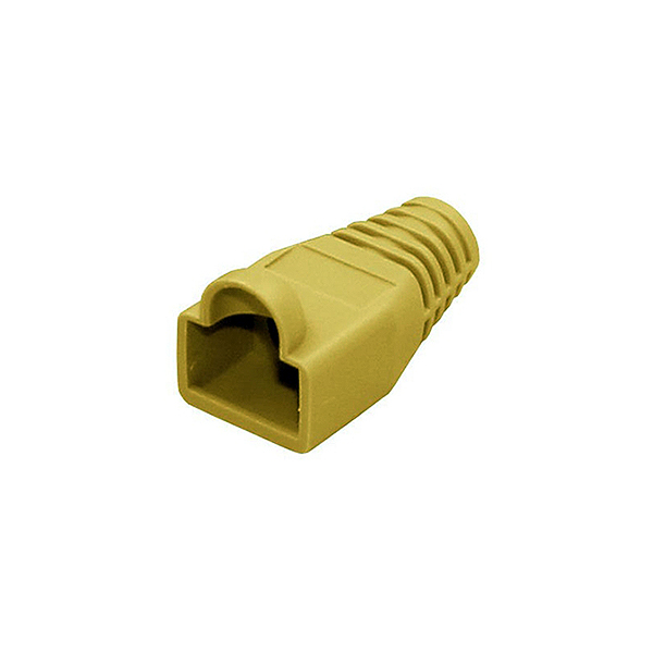 Protector RJ45 amarillo para cable 6mm