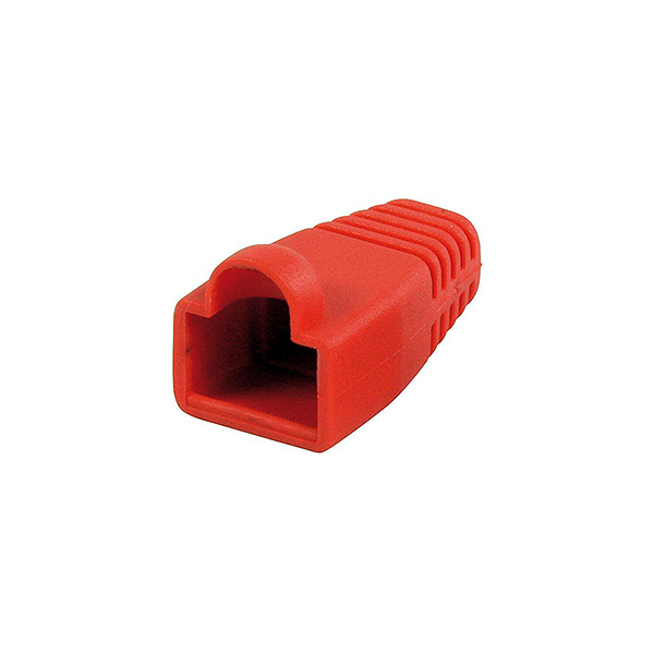 Protector RJ45 rojo para cable 6mm