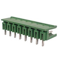 REGLETA MACHO PCB 8C P5,08mm ACODADA