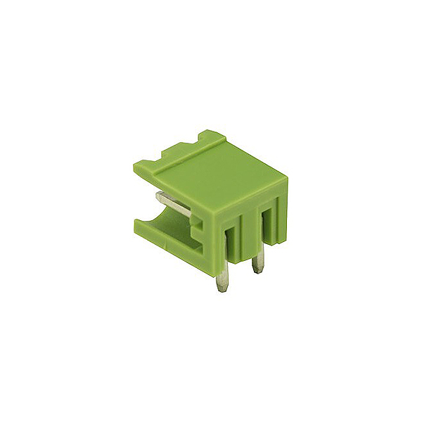 REGLETA MACHO PCB 2C P5,08mm ACODADA