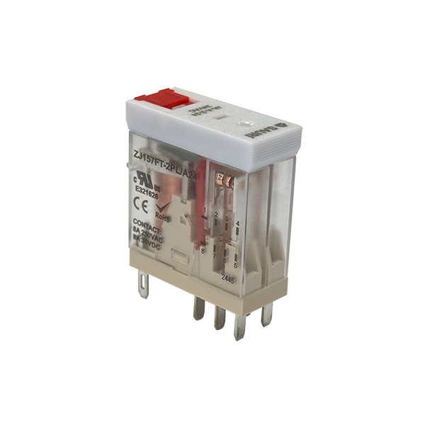JA-A-2-230 Relé 230Vac 2CC 8A F4,8 led+test