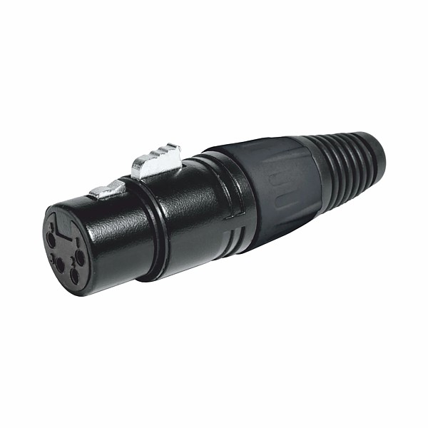 EQ9007/B Conector XLR4 Hembra