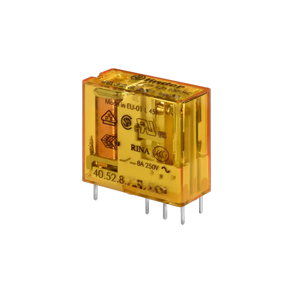 40.52.8.230 Rele Finder Serie 40 230Vac 2CC 8A