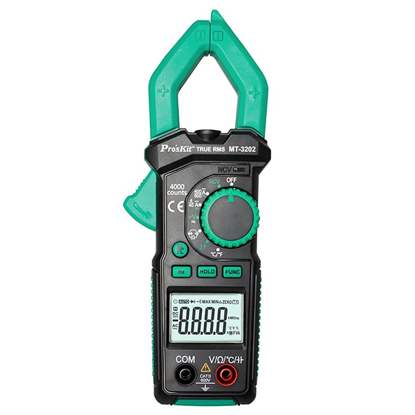 MT-3202 Pinza Amperimétrica True RMS 600Amp AC