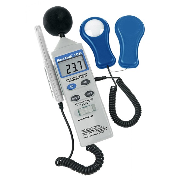 PeakTech® P 5035 Medidor de Ambiente Multifunción
