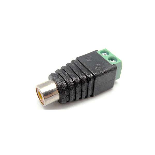 Conector RCA Hembra Con Bornes