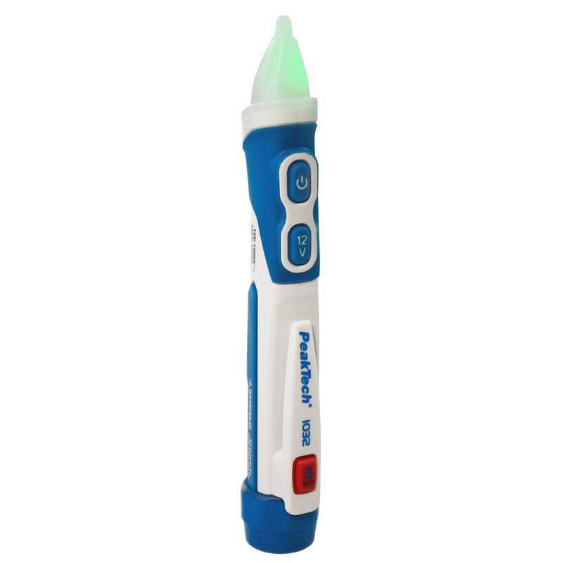 PeakTech® 1032 Detector de voltaje sin contacto 12-1000Vac con vibración