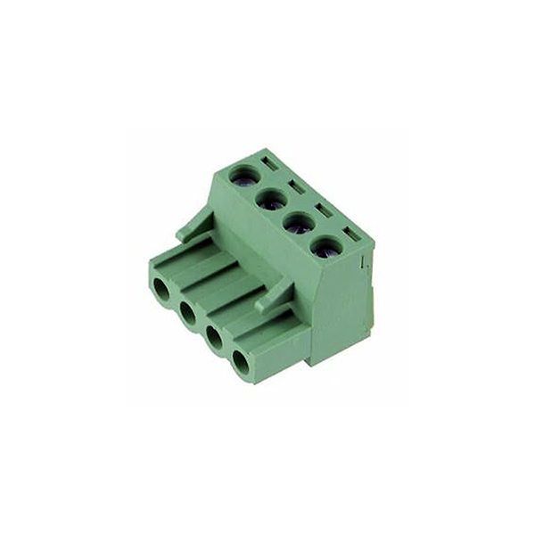 REGLETA ENCHUFABLE HEMBRA 4C P5,08mm ACODADA