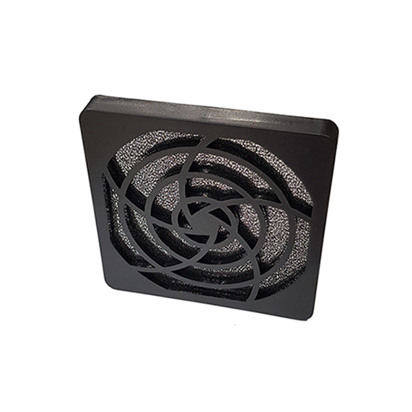 Rejilla Ventilador 92x92mm Plastico con Filtro