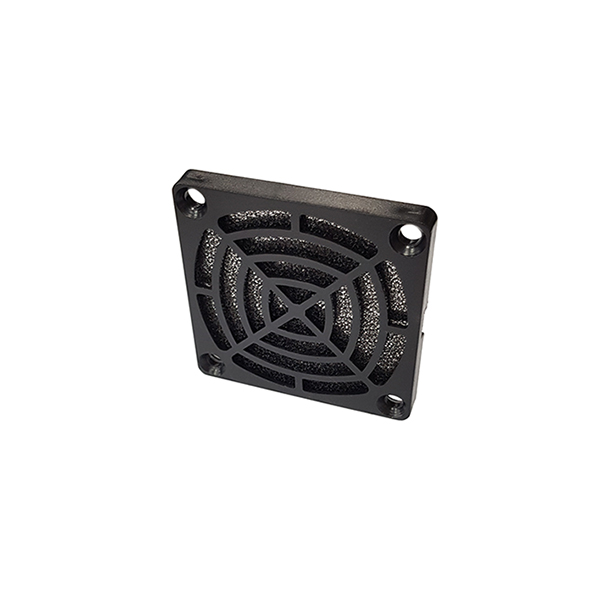 Rejilla Ventilador 60x60mm Plastico con Filtro