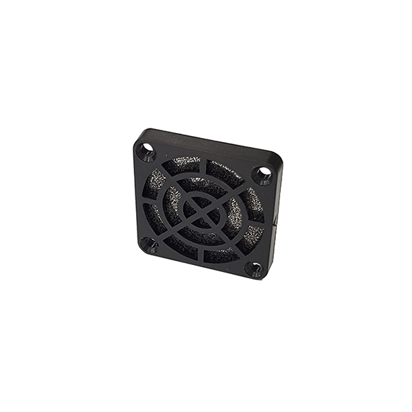 Rejilla Ventilador 40x40mm Plastico con Filtro