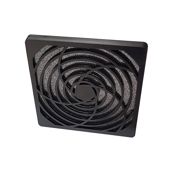 Rejilla Ventilador 120x120mm Plastico con Filtro