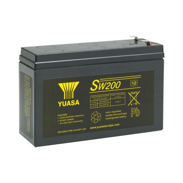 Bateria YUASA SW200 12V ALTA DESCARGA 151x51x97,5mm