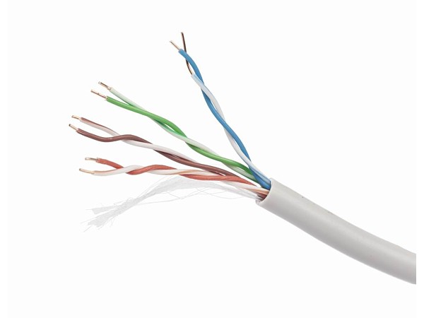Cable UTP Cat5e CCA rigido 100mts
