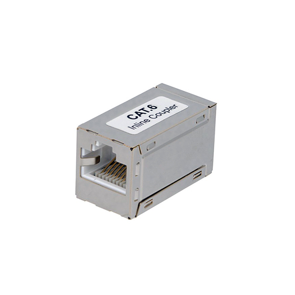 Adaptador RJ45 Hembra/Hembra FTP Cat6 Slim