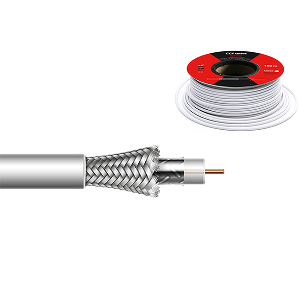 CCF 020 A Eca Cable Antena Digital SAT TV 75 ohm (100mts)