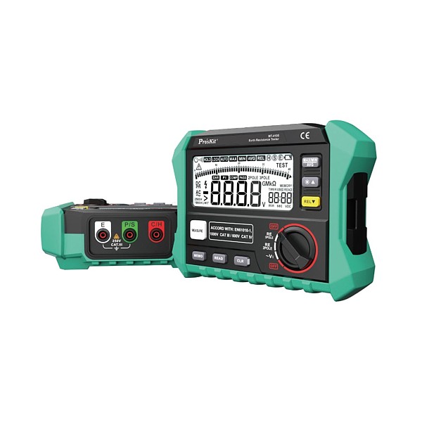 MT-4105 Medidor tierras / Telurometro 0-4KOhm CATIII 1000V