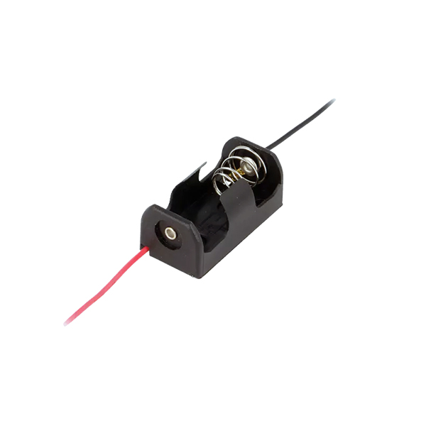 Portapilas 1x 1/2AA (R6) c/cable