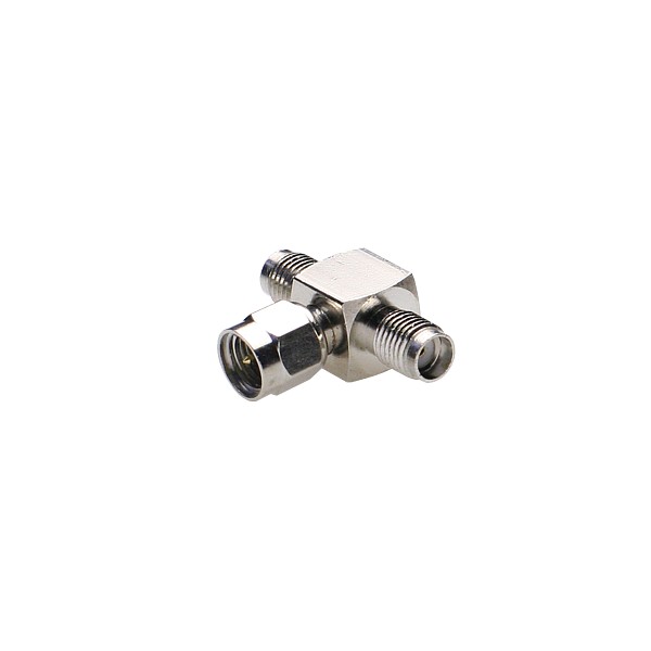 Adaptador SMA Macho/2xSMA Hembra