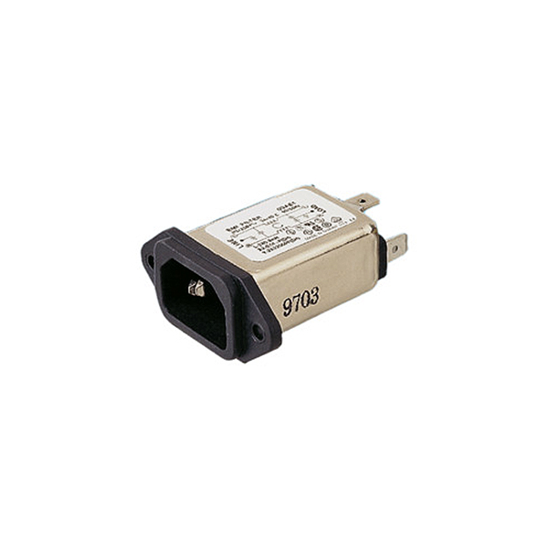 Filtro supresor EMI interno IEC320 C14 10A/250VAC