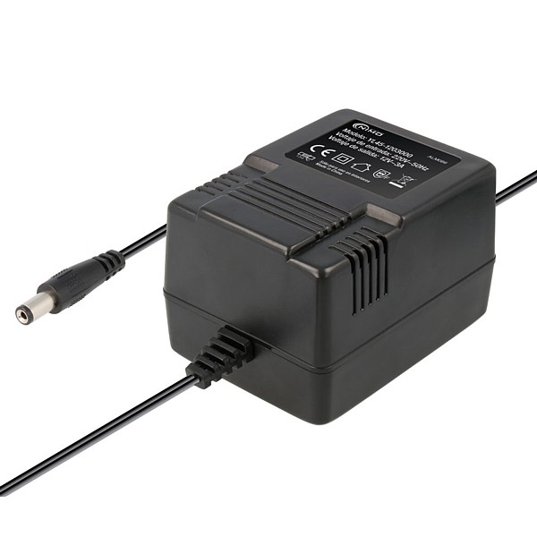 Alimentador Corriente Alterna 12Vac-3Amp jack 5,5x2,1mm