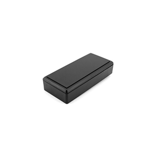 PP005N CAJA RECTANGULAR DE ABS NEGRO (RAL 9005)  131x60x29mm