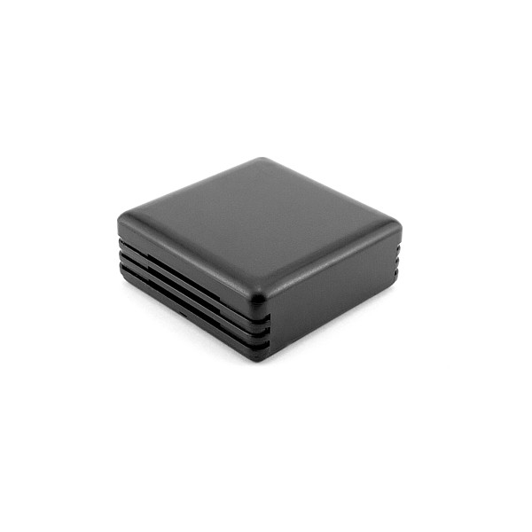 PP042N CAJA PARA SENSOR DE ABS NEGRO (RAL 9005) CON VENTILACIÓN  71x71x27mm