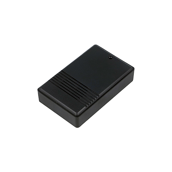 PP025N CAJA CON VENTILACIÓN DE ABS NEGRO (RAL 9005)  90x56x23mm