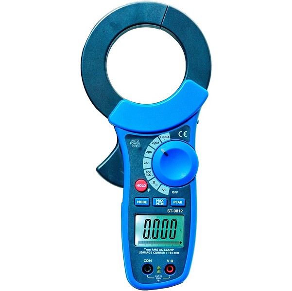 ST9812 Pinza Amperimétrica de corriente de fugas 1000A AC/DC