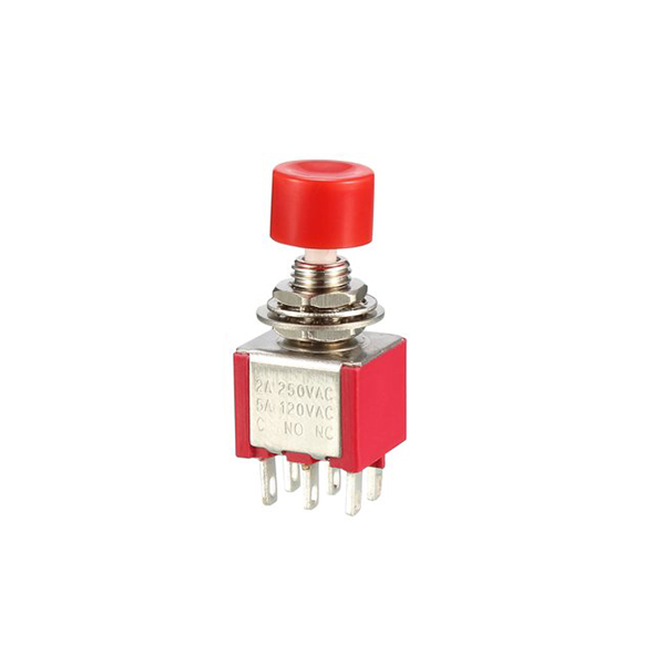 PULSADOR 2C CONMUTADOS 2A 250V M6Ø