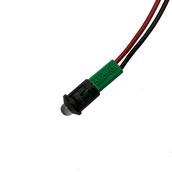 Piloto Led 9,5(8)mm 12V Verde Alto Brillo
