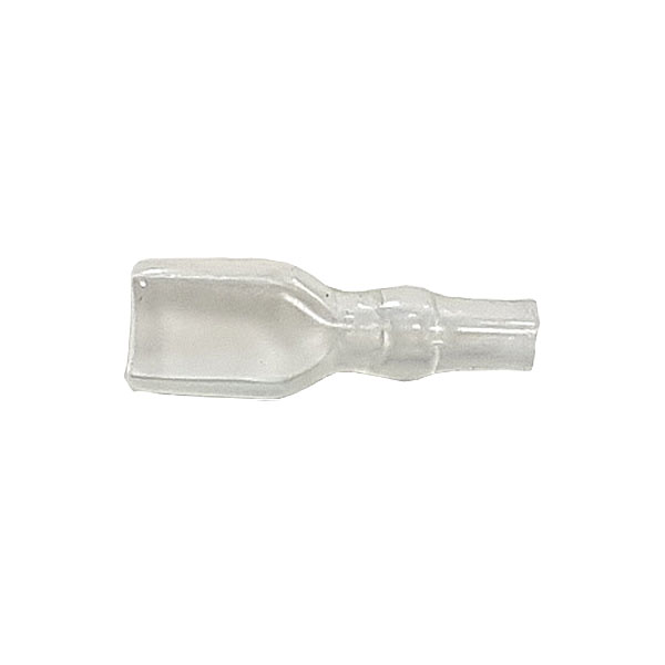 Funda Faston Hembra 6,3mm Flexible transparente