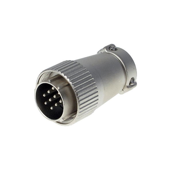 CONECTOR M26 Macho Aéreo 10 pin soldable