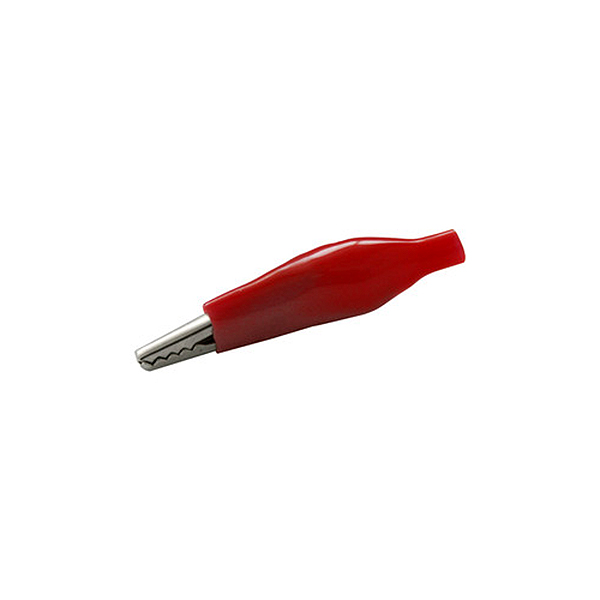 Pinza Cocodrilo Aislada Roja 27mm (total 35m)