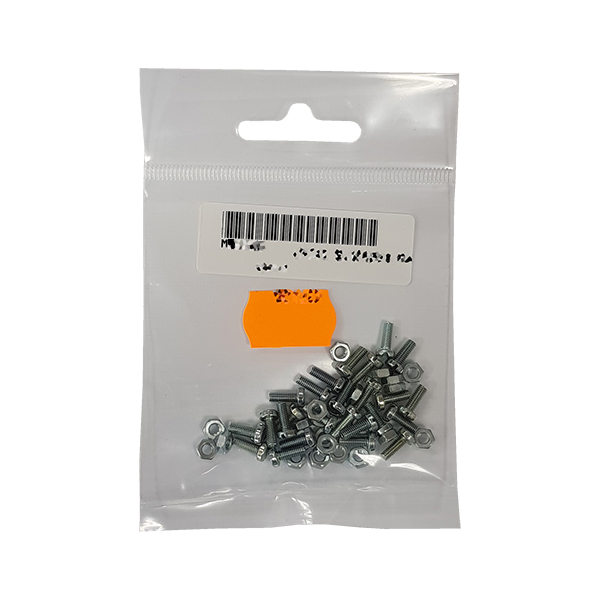 TORNILLO DIN84 M2x10mm +TUERCA (bolsa 25uds.)