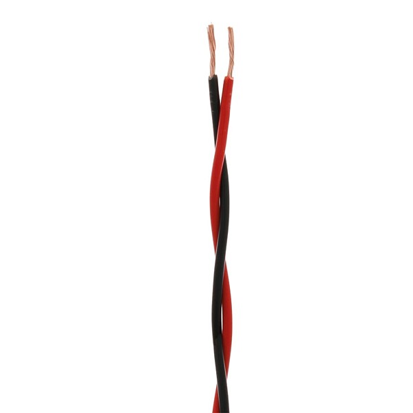 Cable trenzado para alarma de incendios 2x1,5mm2 100mts Cu