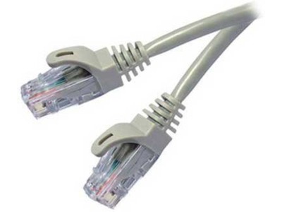 Latiguillo Cat6 UTP 10mts GRIS Cu