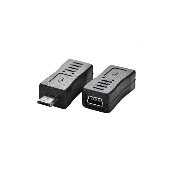 Adaptador mini USB hembra a micro USB macho