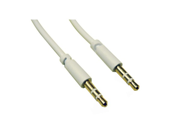 CABLE JACK 3,5ST/JACK 3,5ST 0,3MT ULTRAFINO