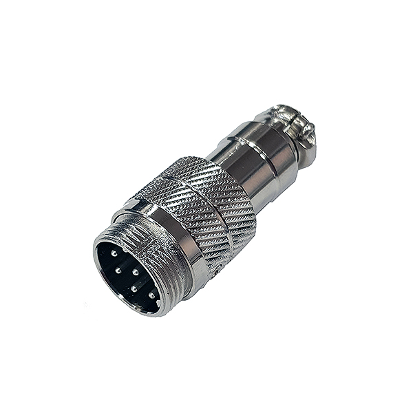 Conector GX16 8 Pin Macho Aereo