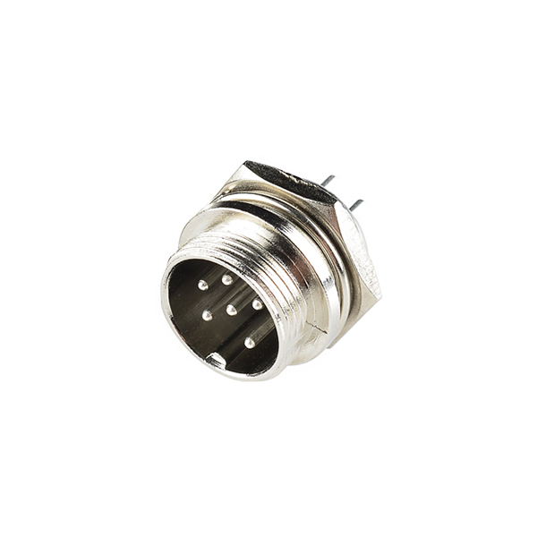 Conector GX16 6Pin Macho Empotrable