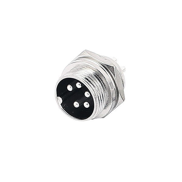 Conector GX16 5Pin Macho Empotrable