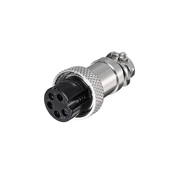 Conector GX16 5Pin Hembra Aereo