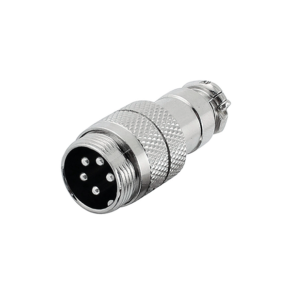 Conector GX16 5Pin Macho Aereo