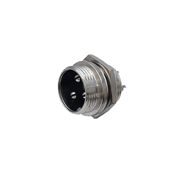 Conector GX16 3Pin Macho Empotrable