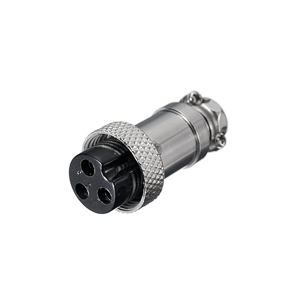 Conector GX16 3Pin Hembra Aereo