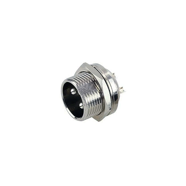 Conector GX16 2Pin Macho Empotrable