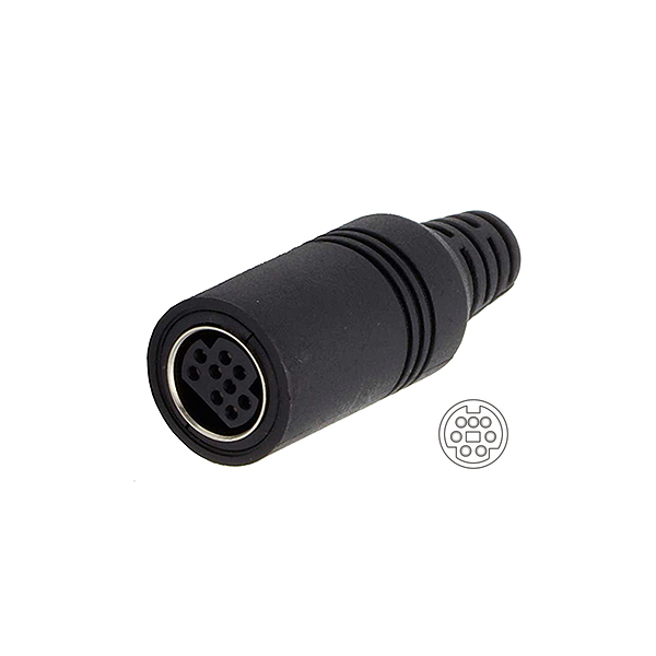 Conector Minidin 7C Hembra