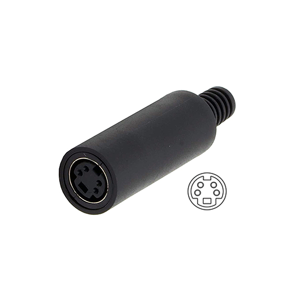 Conector Minidin 4C Hembra