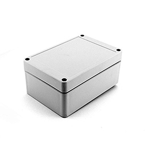 PP076G CAJA PARA ELECTRICIDAD DE ABS GRIS (RAL 7035) CON IP65  125x85x57mm